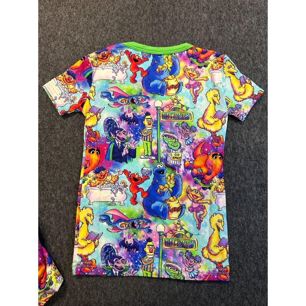 Showstoppers Bamboo Toddler Pajama Set Colorful Character Print Boys Girls 3T - Picture 5 of 9